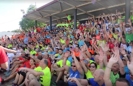 Coup d'envoi des 24 heures de Roche-la-Molière, 22ème édition