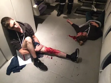 Un exercice d'accident ferroviaire pour les secours de la Loire et...