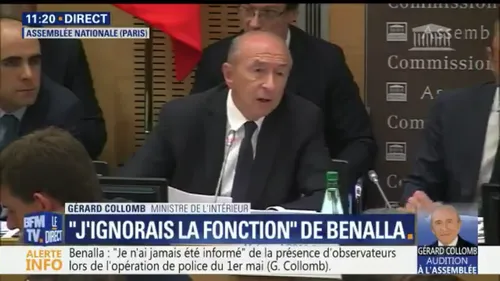 Affaire Benalla : Collomb et l'ancien Préfet d'Auvergne-Rhône-Alpes...