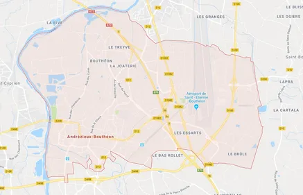 Andrézieux-Bouthéon : un choc frontal fait deux blessés graves