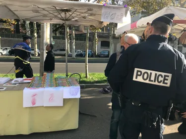 Opération visibilité piétons auprès des séniors à Saint-Etienne