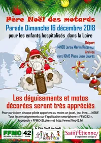7ème édition du Père Noël des Motards dans la Loire ce weekend