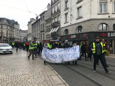 Saint-Etienne : Les Gilets Jaunes se retrouvent pour leur 5 ans 