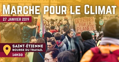 Une marche pour le climat à Saint-Etienne ce dimanche