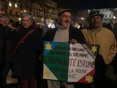 300 personnes à Saint-Etienne pour dire stop à l'antisémitisme