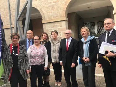 Visite dans la Loire de Sophie Cluzel, la secrétaire d’Etat chargée...