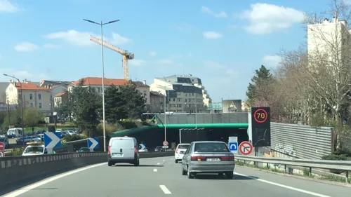 Travaux de la semaine : le tunnel du rond-point fermé 4 nuits