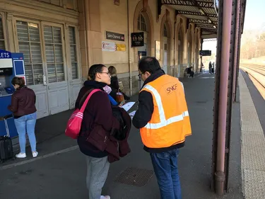 La SNCF fait de la prévention auprès des usagers pour éviter les...