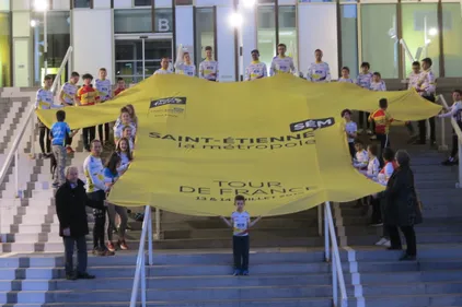 Le Tour de France mis en lumière à Saint-Etienne 100 jours avant le...