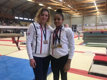 Les championnes célébrées mardi soir au Pôle France Gymnastique de...