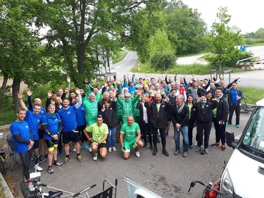 Les participants du "défi Killian" sont arrivés comme prévu samedi...