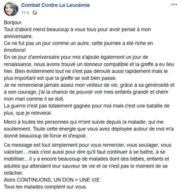 Roanne : la jeune mère de famille atteinte d'une leucémie a été...