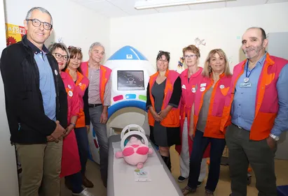 Rassurer l'enfant grâce à L'IRM en jeu au CHU de Saint-Etienne
