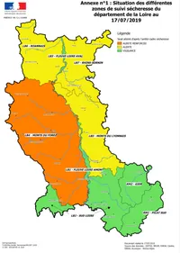 Circulation différenciée, restriction d'eau ... la Loire s'adapte...