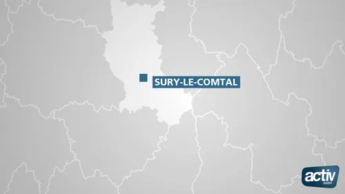 Sury-le-Comtal : un camion se renverse, un blessé grave