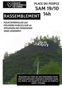 Talaudière : les sans-abris devront partir le 31 octobre, les...