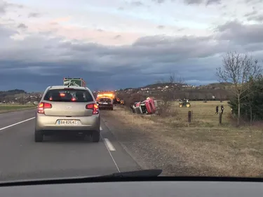 Grave accident de la route à Veauche : le conducteur de 64 ans est...