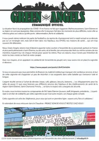 Les Green Angels lancent une cagnotte pour les soignants du...