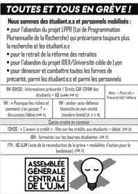 Une journée spéciale pour les étudiants à l'Université Jean Monnet...