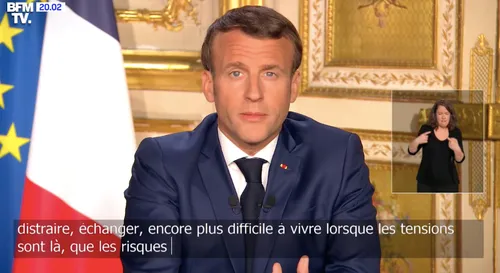 Emmanuel Macron annonce le confinement jusqu'au 11 mai