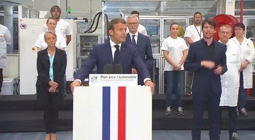 Secteur de l'automobile : découvrez les annonces d'Emmanuel Macron
