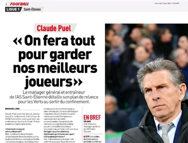 Claude Puel s'exprime dans l'Equipe : "je n'ai pas voulu participer...