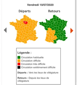 Départs en vacances : Bison Futé voit orange ce vendredi