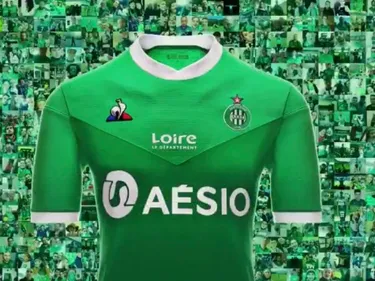 ASSE : Découvrez le maillot des Verts pour la nouvelle saison !
