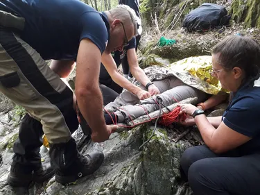Saint-Etienne : une équipe de Pompiers Humanitaires Français...
