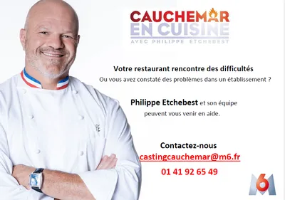 Cauchemar en cuisine : l'émission recherche des candidats en...
