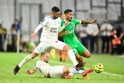Ligue 1 : 41 ans après, l'ASSE s'impose face à Marseille au Vélodrome