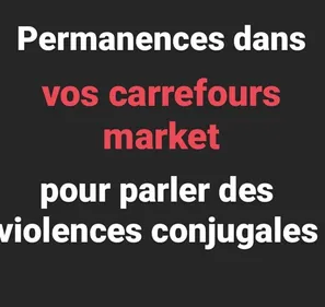 Violences conjugales : des permanences dans des supermarchés ligériens