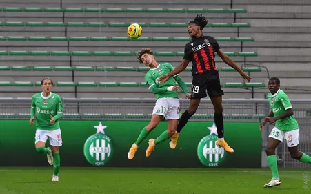 ASSE 1-3 Nice : 3è défaite de suite pour les Verts