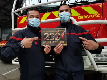 Saint-Etienne : la vente des calendriers des sapeurs pompiers est...