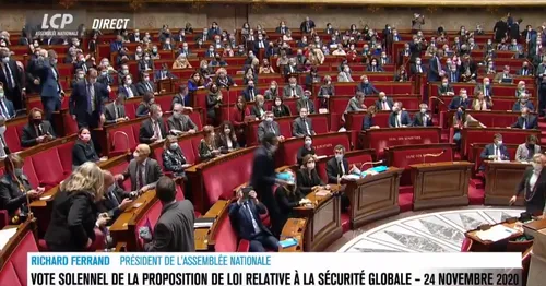 Le projet de loi de sécurité globale adopté par les députés