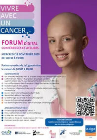 Loire : Vivre avec le cancer, un forum digital organisé ce mercredi