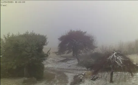 Quelques flocons de neige dans la Loire ce vendredi