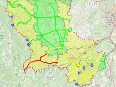 La Loire toujours en vigilance neige et verglas : équipements...