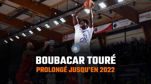 Basket : Boubacar Touré prolonge son contrat avec la Chorale de Roanne