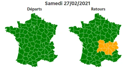 Bison Futé : quelques difficultés sur les routes samedi
