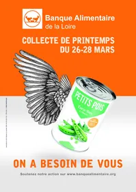 La Banque Alimentaire de la Loire organise sa collecte ce week-end