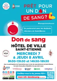 Collecte de sang à Saint-Etienne ce mercredi et jeudi, l'EFS compte...