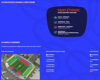 Coupe du Monde de Rugby 2023 : ouverture de la billetterie pour le...