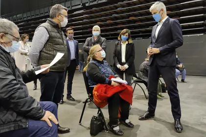 Roannais : le Scarabée premier centre de vaccination labellisé par...