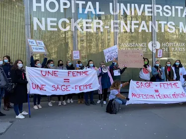Mobilisation des sages-femmes partout en France ce mercredi
