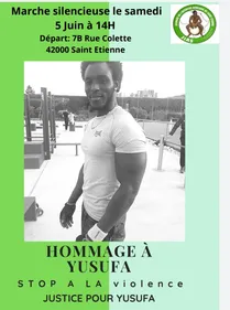 Poignardé à mort à Saint-Etienne : une marche silencieuse ce samedi