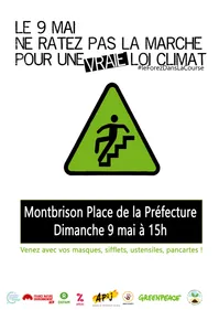 Une marche pour le climat à Montbrison ce dimanche