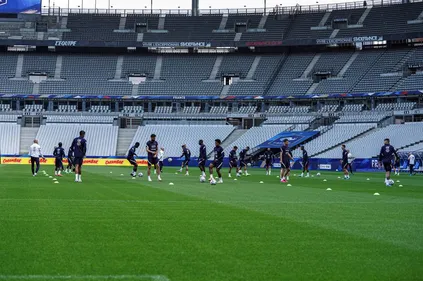 Retour du public au Stade de France pour le match amical des Bleus...