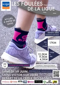 Les foulées de la Ligue contre le cancer, c'est ce samedi