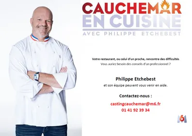Cauchemar en cuisine sur M6 recherche des candidats dans la Loire